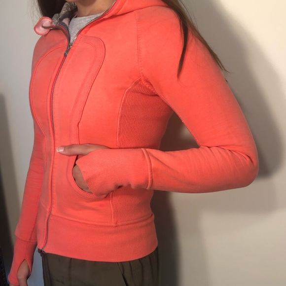 SOLD Lululemon coral pink limited edition scuba - Picture 2 of 5